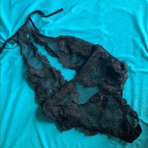 Sexy Victoria’s Secret black shear 1 piece